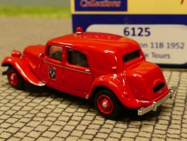 1/87 SAI Citroen Traction 11B Tours Pompiers 6125