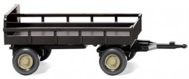 1/87 Wiking Landwirtschaftlicher Anhänger braun 0869 03