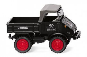 1/87 Wiking Unimog 411 Glück auf 0870 67