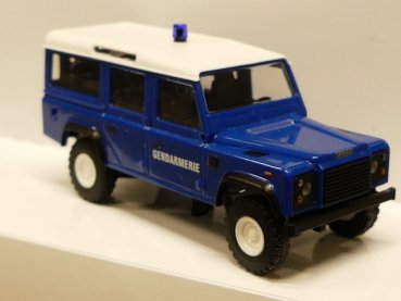 1/87 Busch Land Rover Defender Gendarmerie mit Boot 50322