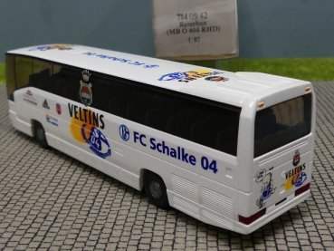 1/87 Wiking MB O 404 RHD FC Schalke 04   714 09