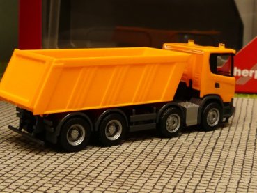 1/87 Herpa Scania CG 17 8x4 Baukipper kommunalorange 309943