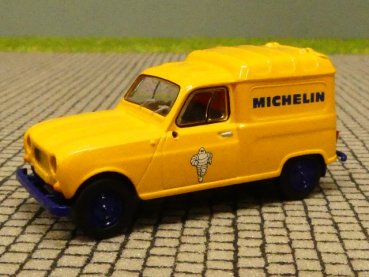 1/87 Brekina Renault R4 Fourgonnette Michelin gelb 14732