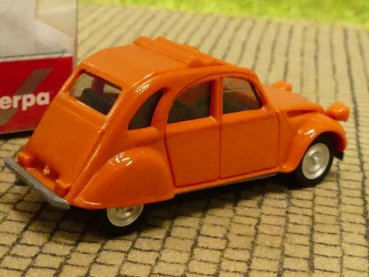 1/87 Herpa Citroen 2CV rotorange 020824-006