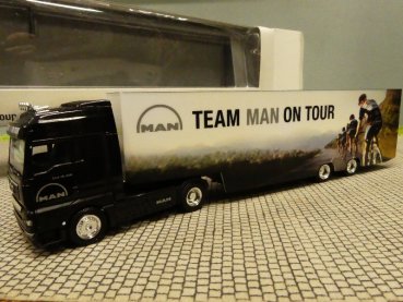 1/87 Herpa MAN TGA TEAM MAN ON TOUR