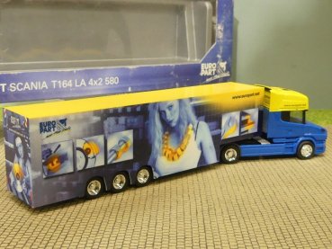 1/87 Herpa Scania T164 europart Koffer Sattelzug 282079