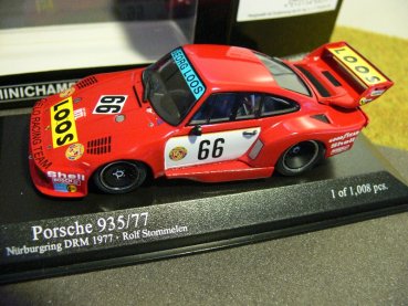 1/43 Minichamps Porsche 935/77 Nürburgring 1977 Stommelen #66 400 776366