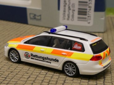 1/87 Rietze VW Golf 7 Variant Rettungshundestaffel Coburg 53344