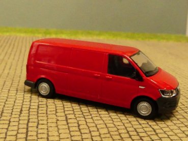 1/87 Rietze VW T6 Kasten LR Flachdach kirschrot 11611