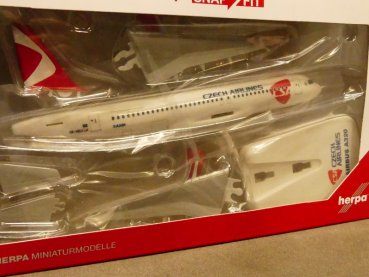 1/200 Herpa SnapFit Airbus A320 CSA Czech Airlines neue Lackierung 613033