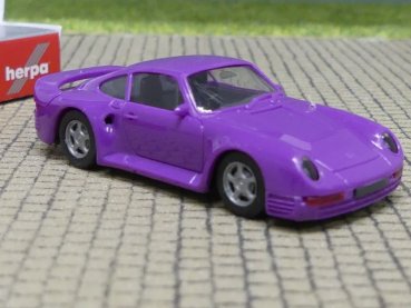 1/87 Herpa Porsche 959 lila High Tech 025096