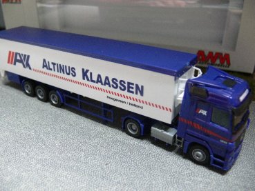 1/87 AWM MB Actros Altinus Klaassen Holland NL Planen-Koffer-SZ 53063