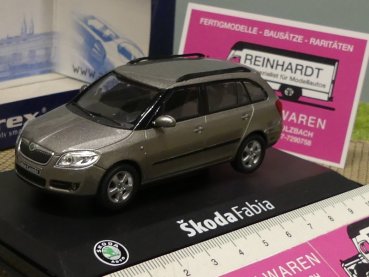 1/43 Abrex Skoda Fabia Kombi grau A14