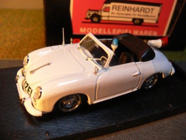 1/43 Brumm R198 Porsche 356 Polizia 1952 weiss