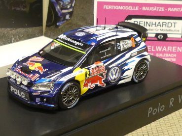 1/43 Spark VW Polo R WRC #2 Rallye Monte-Carlo 2015