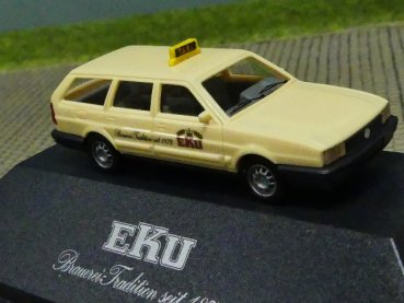 1/87 Busch VW Passat Variant Taxi EKU Brauerei