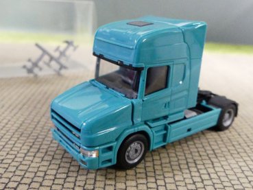 1/87 Herpa Scania Hauber Zugmaschine 2achs türkis