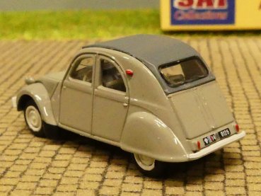 1/87 SAI Citroen 2 CV AZLP 1958 Gendarmerie, Rolldach geschlossen grau 6020