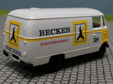 1/87 Brekina MB 319 Becker Bier Kasten Sondermodell