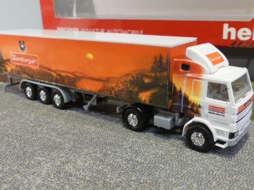 1/87 Herpa Scania 142 Wernberger Koffer Sattelzug 843022