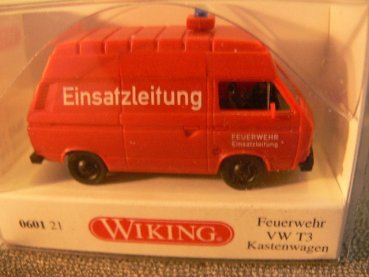 1/87 Wiking VW T3 Feuerwehr Einsatzleitung HD 0601 21 B