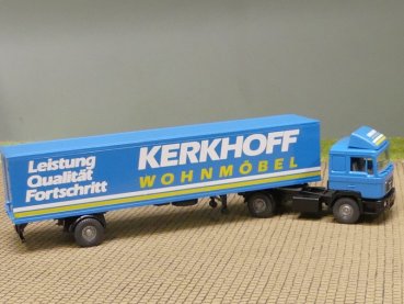 1/87 Wiking MAN F 2000 Kerkhoff Möbel Sattelzug 544 1 B