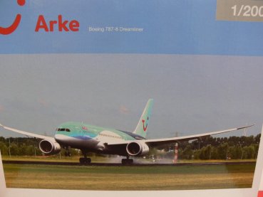 1/200 Herpa Arke Boeing 787-8 Dreamliner 557122 SONDERPREIS 44,99 statt 75 €