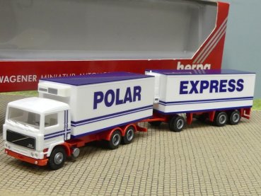 1/87 Herpa Volvo F12 Polar Express Kühlkoffer-Sattelzug 829012