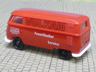 1/87 Brekina VW T1 b Vulkan Feuerlöscher Schweiz CH Kasten 32794