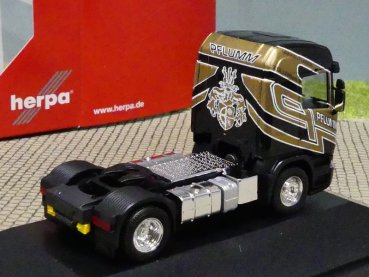 1/87 Herpa Scania R HL 2-Achs Zugmaschine Pflumm PC-Box 110891