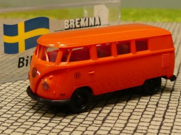 1/87 Brekina # 1077 VW T1 b SJ Bahn Schweden Sondermodell