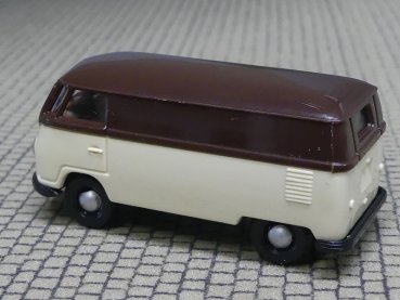 1/87 Brekina # 0107-1 VW T1 a Kasten dunkelbraun/elfenbein