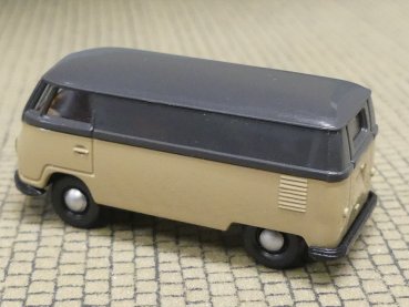 1/87 Brekina # 0108 VW T1 a staubgrau/gelbgrau Kasten