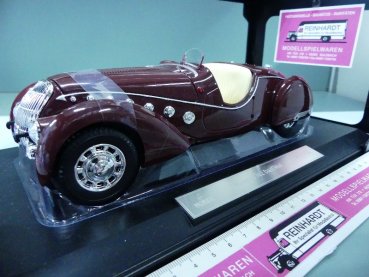 1/18 Norev Peugeot 302 Darl'Mat Roadster dunkelrot 184695