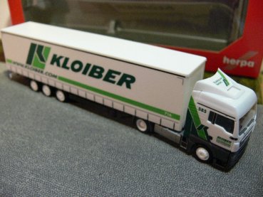 1/87 Herpa MAN TGX XLX Lowliner-Sattelzug Kloiber 305013