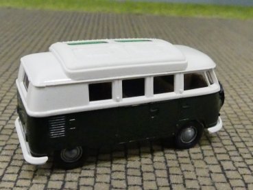 1/87 Brekina # 0914 VW T1 b Camper weiß/dunkelgrün