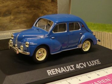 1/43 Atlas Renault 4CV Luxe blau