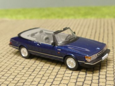 1/87 PCX Saab 900 Cabriolet dunkelblau metallic 870670