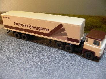 1/87 Wiking Scania 111 Siemens Schweden Koffer SZ aus Set