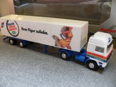 1/87 Herpa Volvo F12 SAIS Planta Koffer-Sattelzug