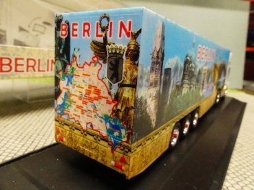 1/87 Herpa Scania 144 BERLIN TRUCK 1997 Koffer Sattelzug 186216