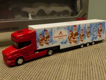 1/87 Herpa Scania Hauber NIEDEREGGER Koffer Sattelzug