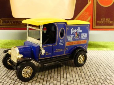 Matchbox Yesteryear Ford T 1912 Rosella Cash Sales Service Y12