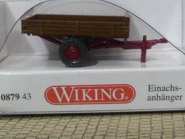 1/87 Wiking 1achs Anhänger 0879 43