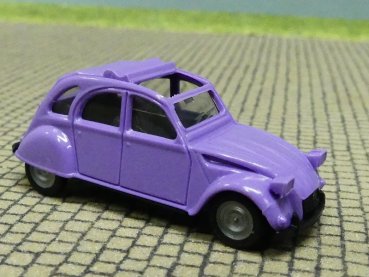 1/87 Herpa Citroen 2CV lila Faltdach offen #16