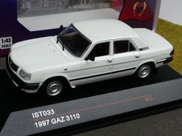 1/43 Ixo Ist GAZ 3110 1997 weiß 033