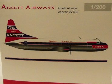 1/200 Herpa Ansett Airways Convair CV-340 559706