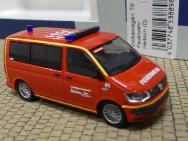 1/87 Rietze VW T6 Feuerwehr Herborn 53889