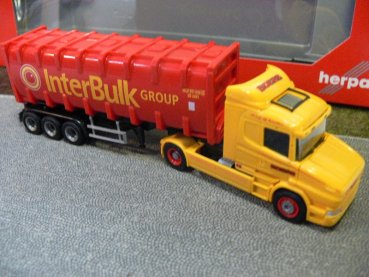 1/87 Herpa Scania Hauber Boere / IBC NL Bulkcontainer-SZ 305273