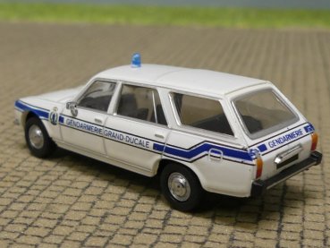 1/87 PCX Peugeot 504 Break Gendarmerie Wappen alt Luxemburg 92996